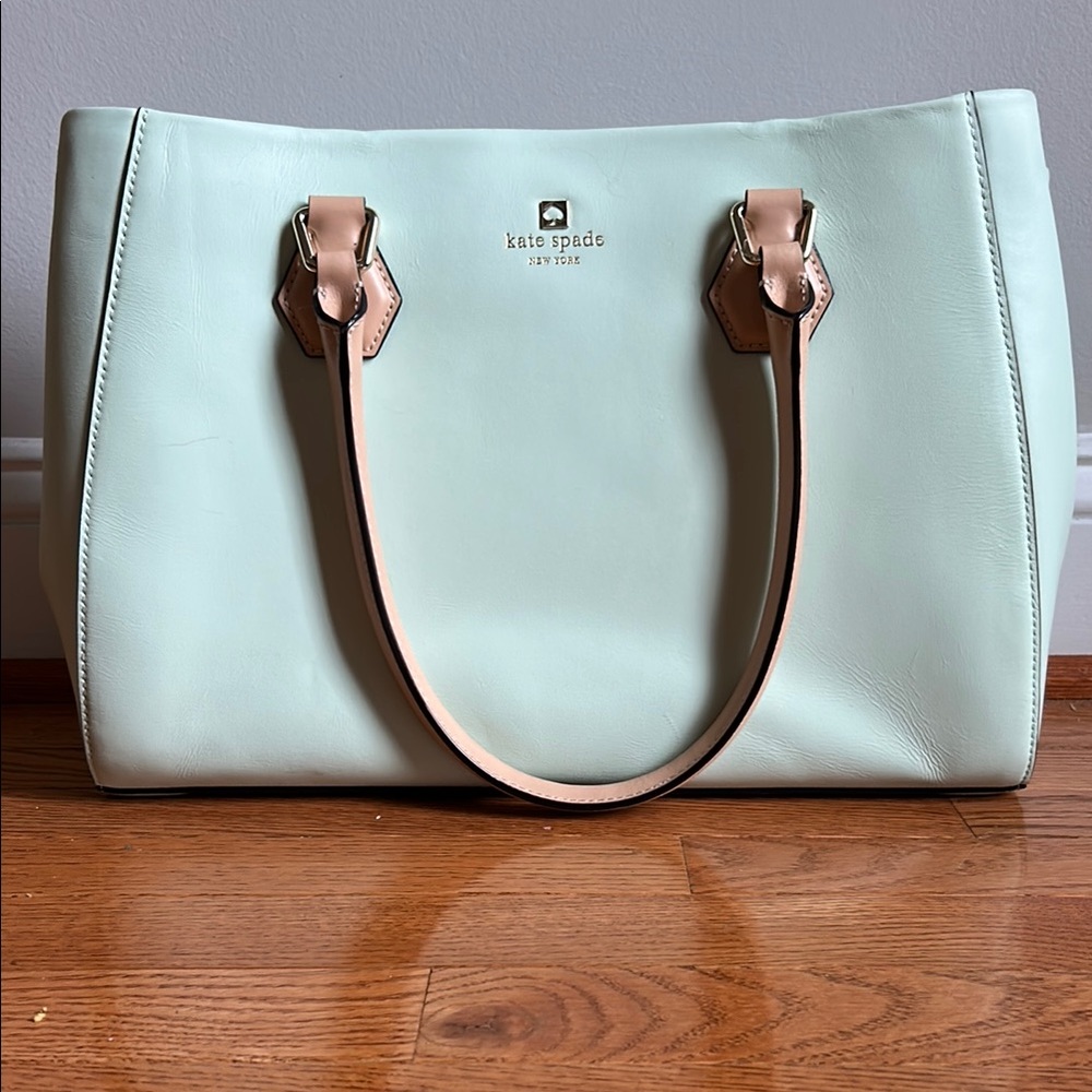 Kate Spade Mint Green Tote Bag